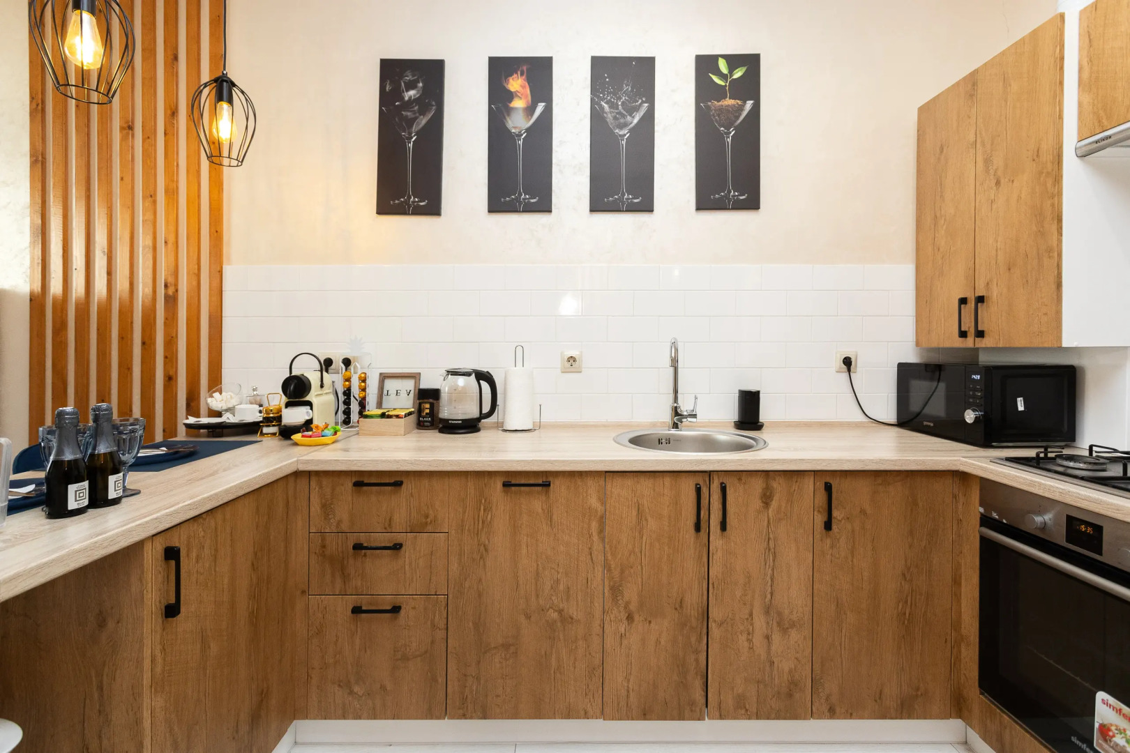 Квартира класса комфоpт плюс с красивым видом из окна в историческом центре города Амалиенау