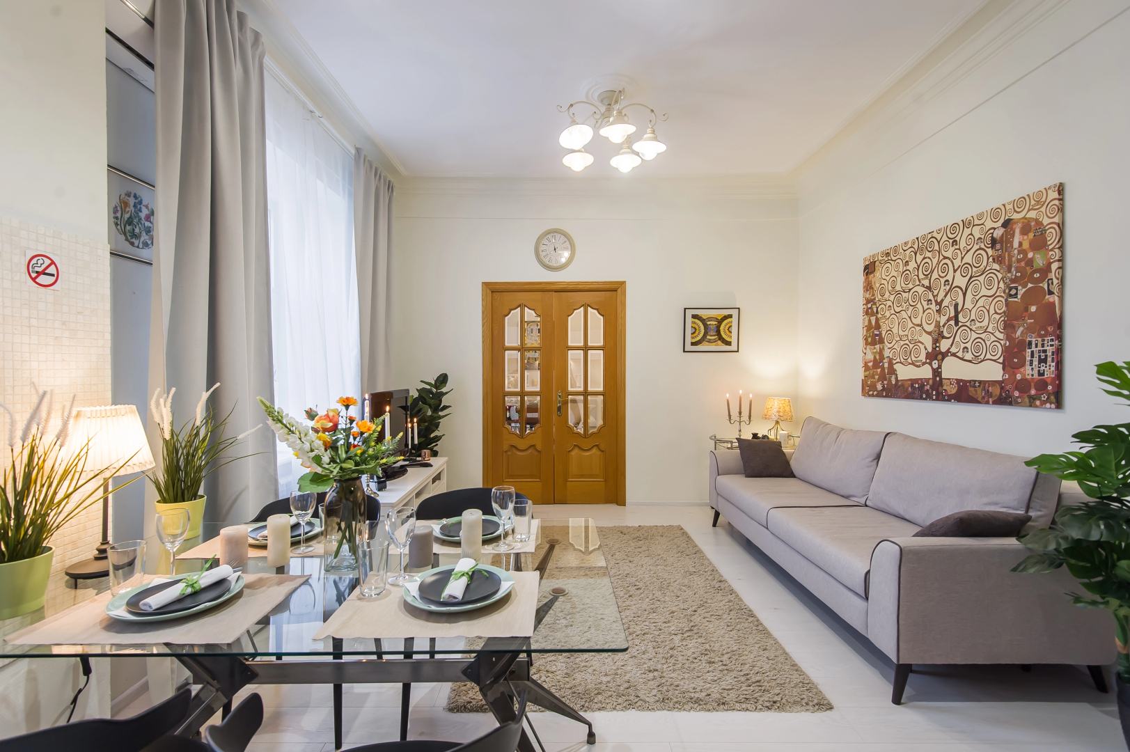 Квартира GM Apartments с Видом на МИД