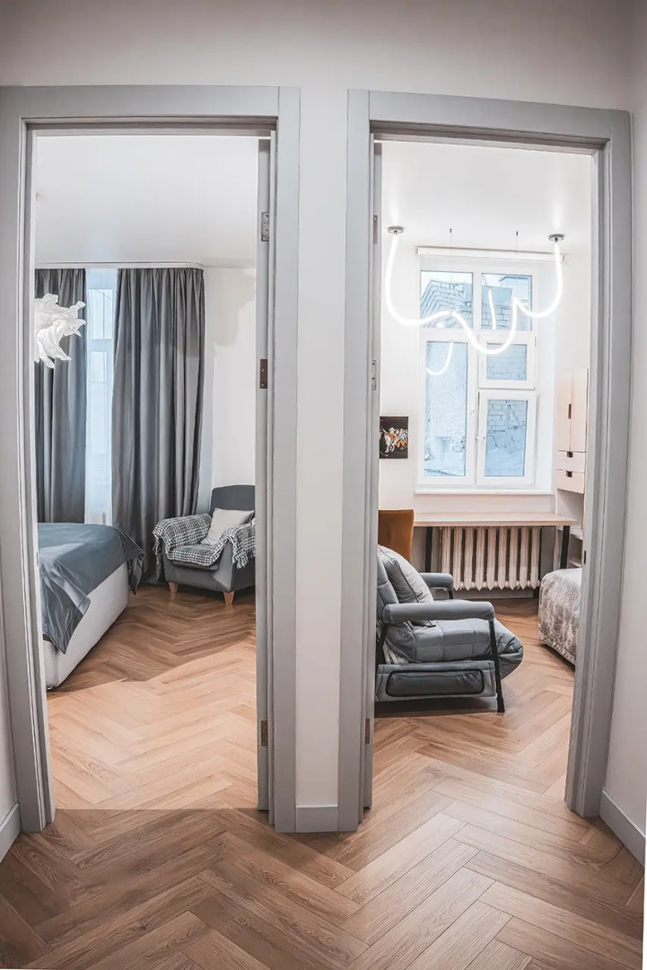 Тихая квартира в центре деловой жизни