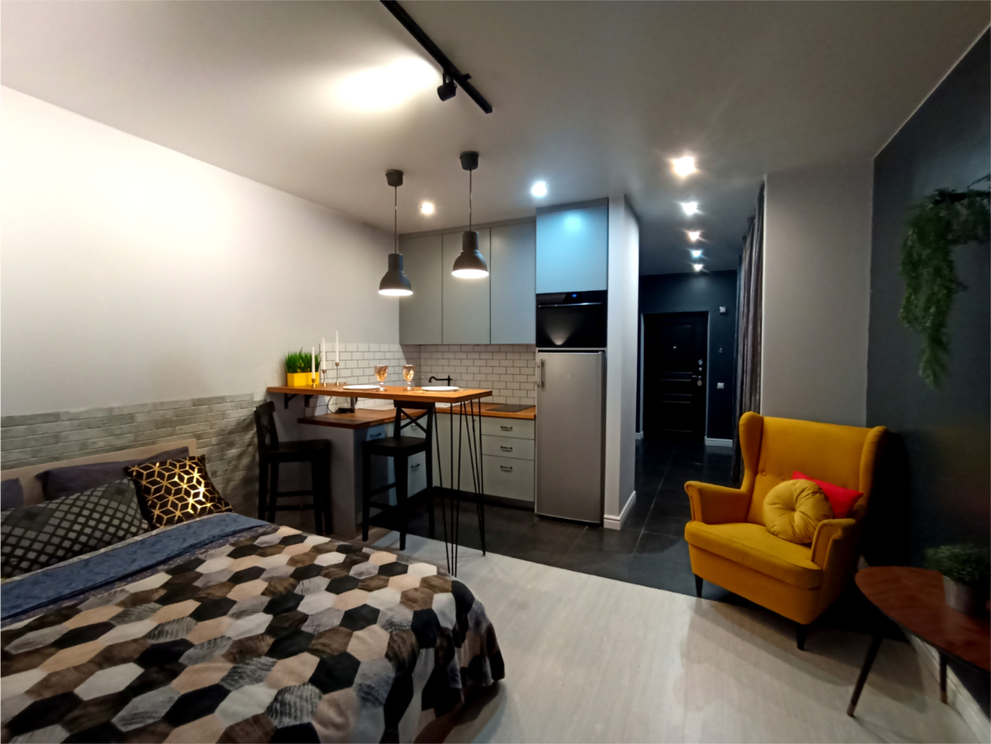 Квартира The Loft Уютная Студия у Метро Новокосино