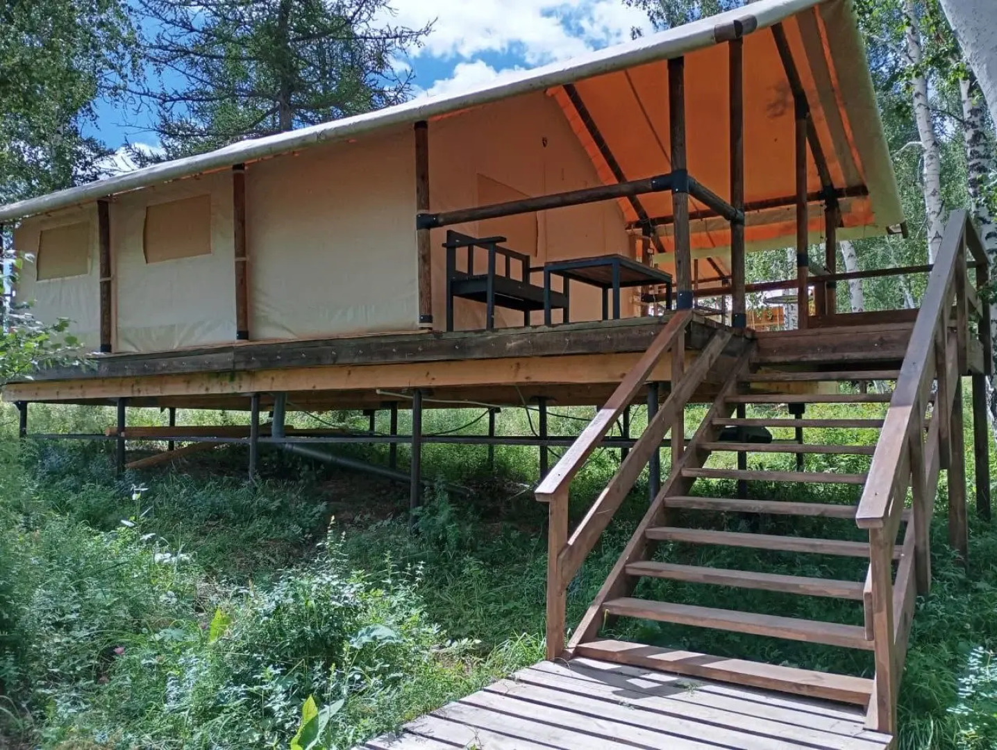 Глэмпинг Наедине