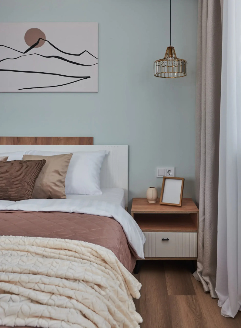 Квартира ЖИВИТЕ У МОРЯ Уютная Евродвушка в премиальном ЖК. Вид на море и горы