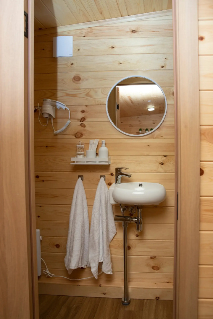 Частный дом Малина Манский фрейм