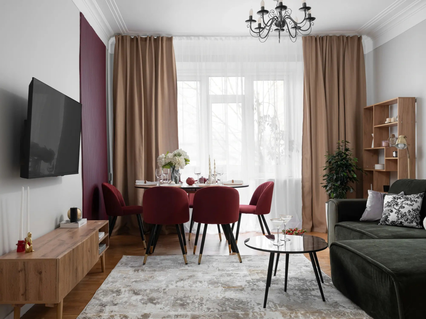 Квартира GM Apartments Стильная Четверка рядом с Тверской и Кремлем