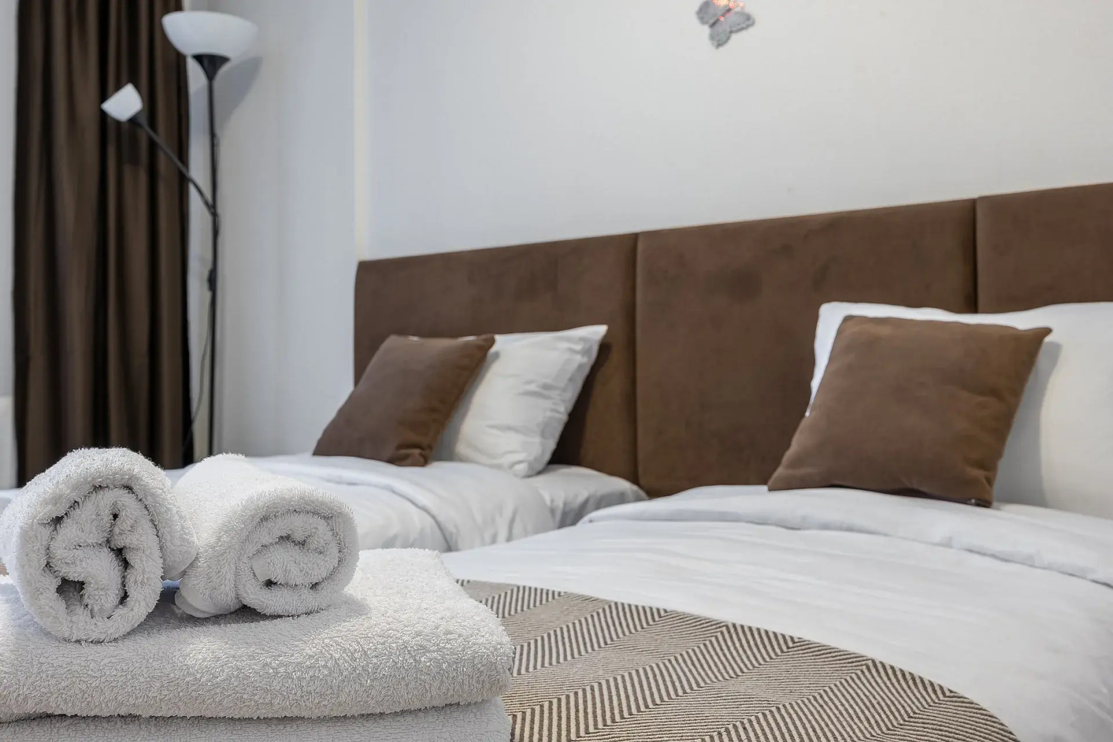 Квартира Уютная евро-однушка с модульными спальными местами