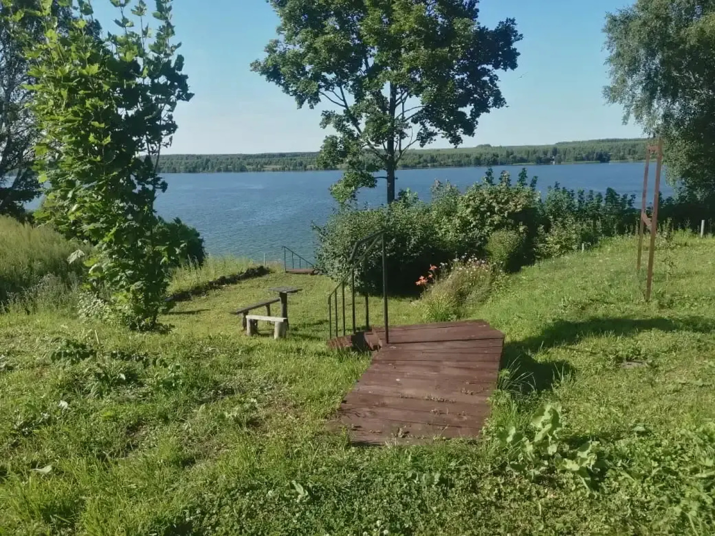 Частный дом на берегу Волги с сауной