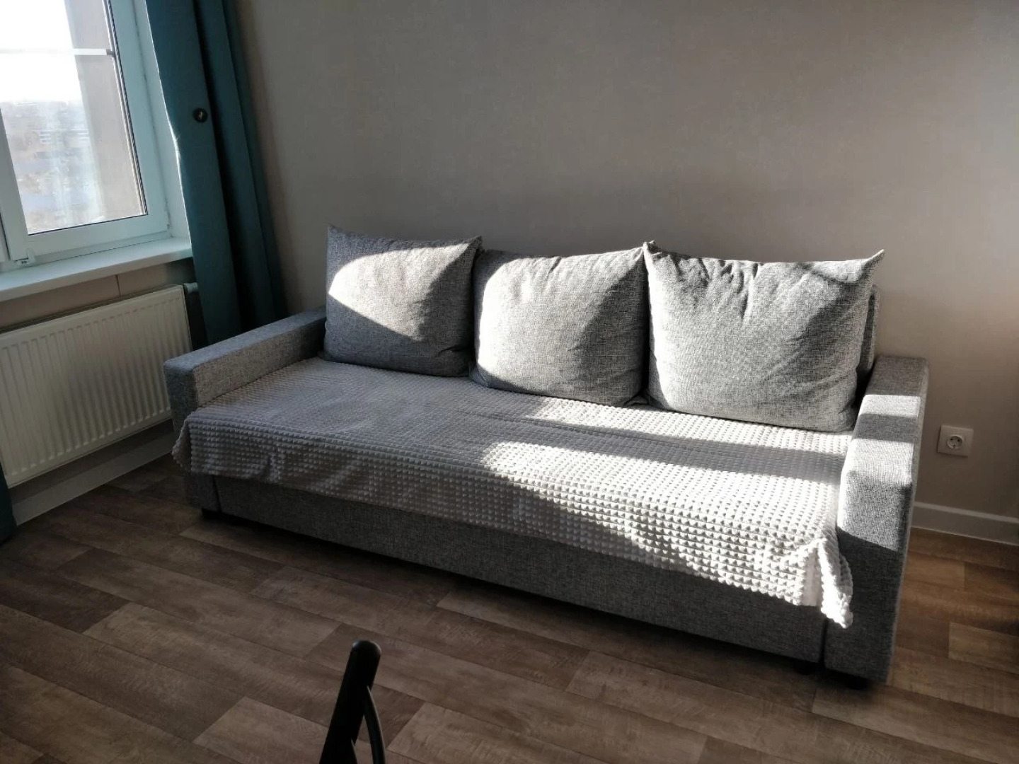 Квартира студия с дизайнерским ремонтом