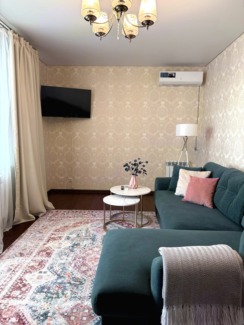 Апартаменты 2-комнатная квартира с прямым видом на Волгу