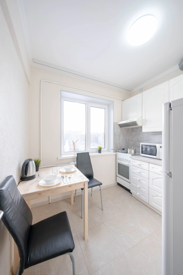 Апартаменты студия на четверых в отличном районе