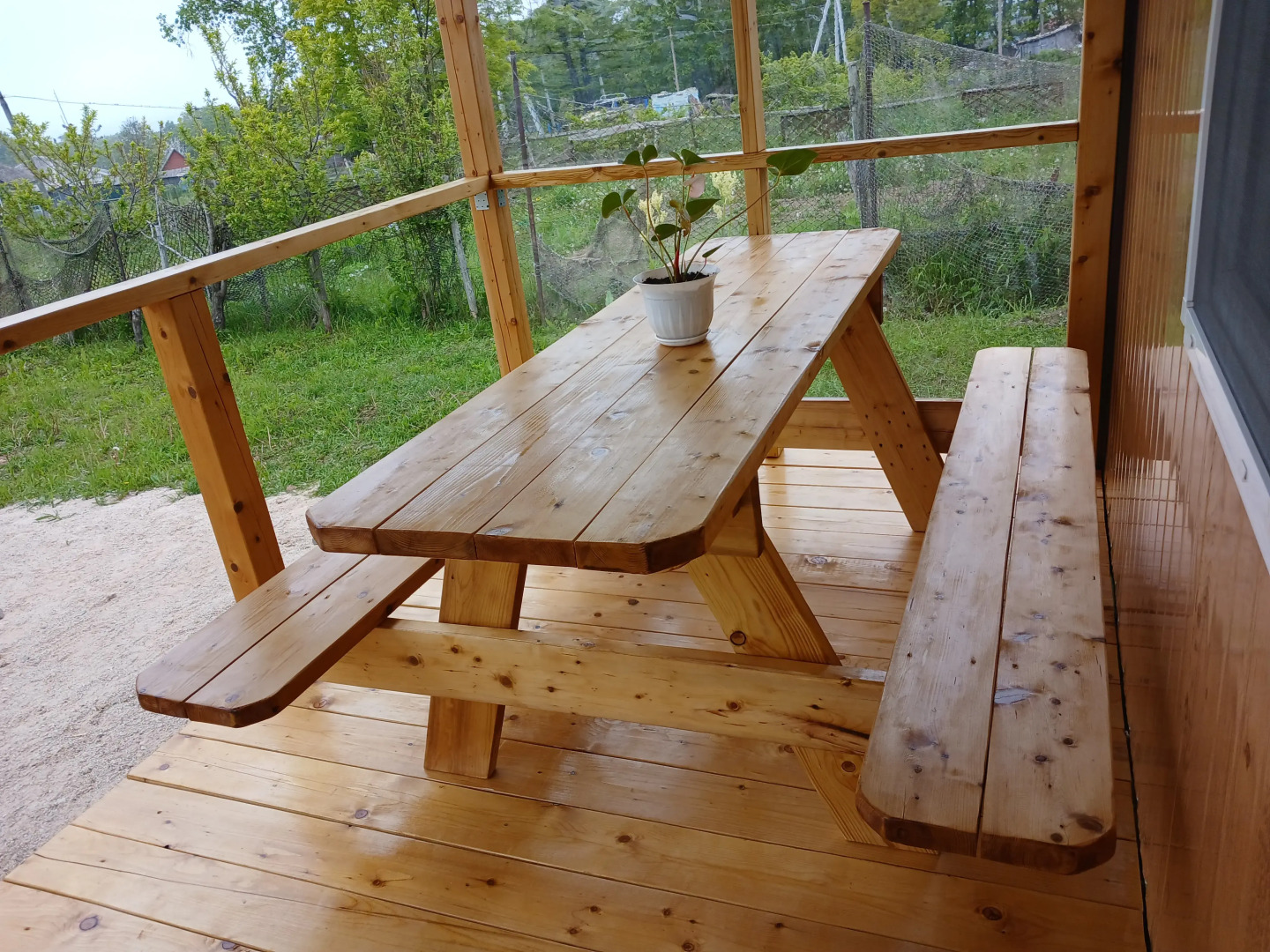 Частный дом в гостях у Викуси