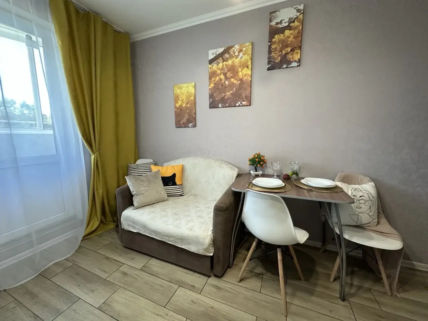 Квартира Уютная с видом на Шуваловский парк