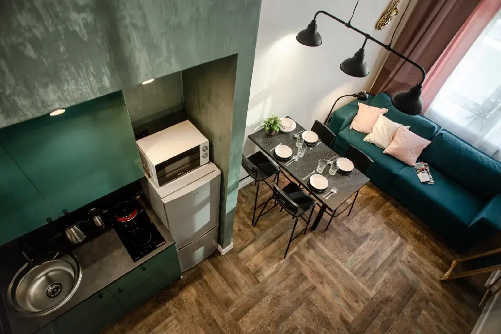 Двухуровневая Квартира Джаз ElenaSweetHome рядом с ТЦ Москва и Садовод