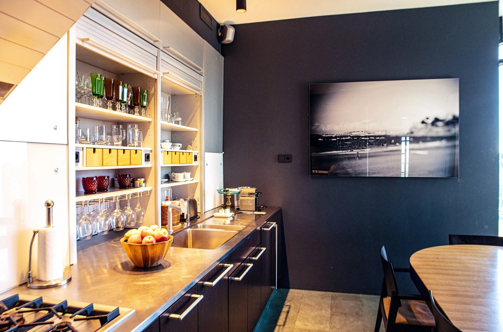 Апартаменты с террасой и видом на Петербург