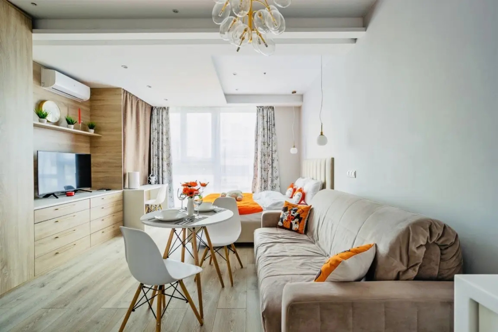 Апартаменты с видом на Москву 7