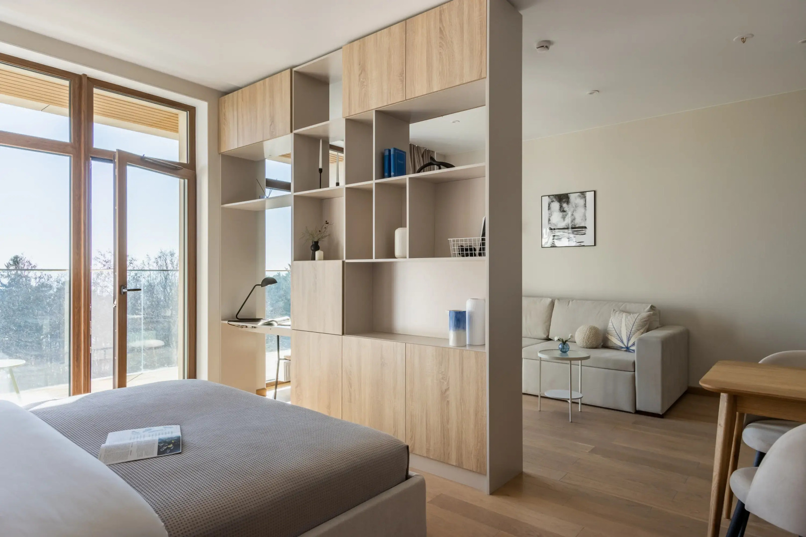 Апартаменты с видом на залив