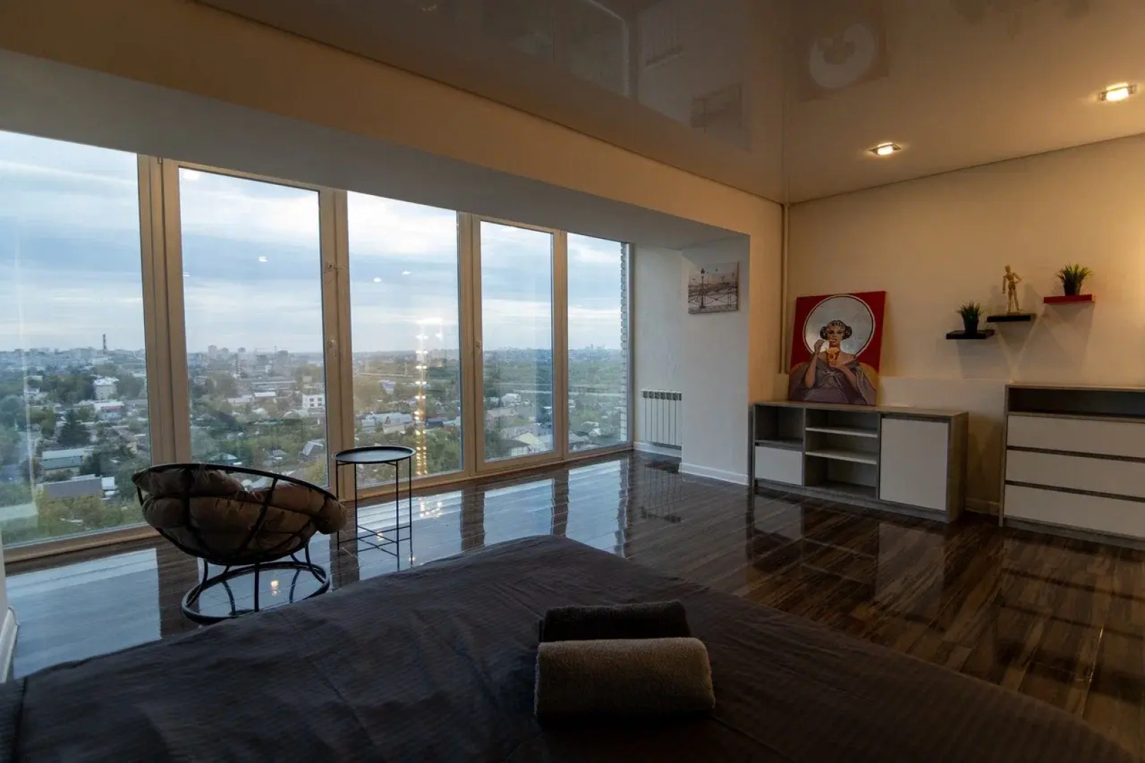 Апартаменты с панорамным видом на город