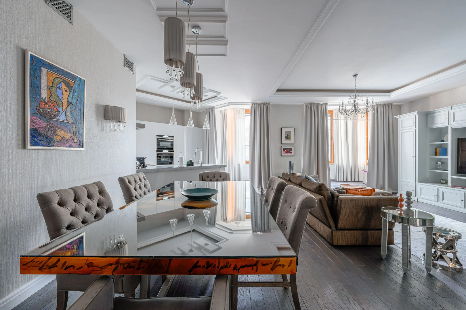 Квартира Moscow Deluxe Apartments Deluxe Krylatskaya