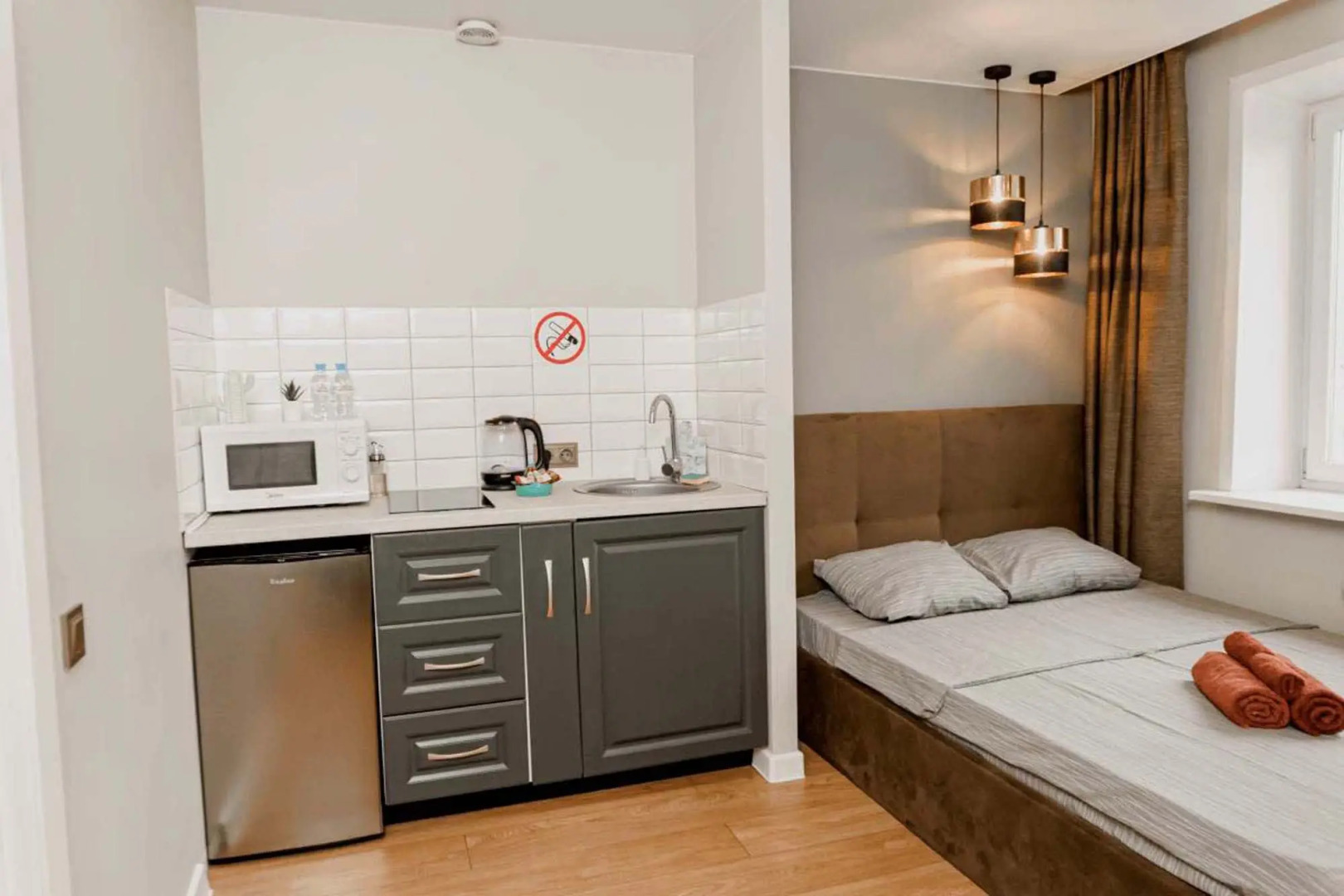 Апартаменты С Современным Ремонтом на Курчатова