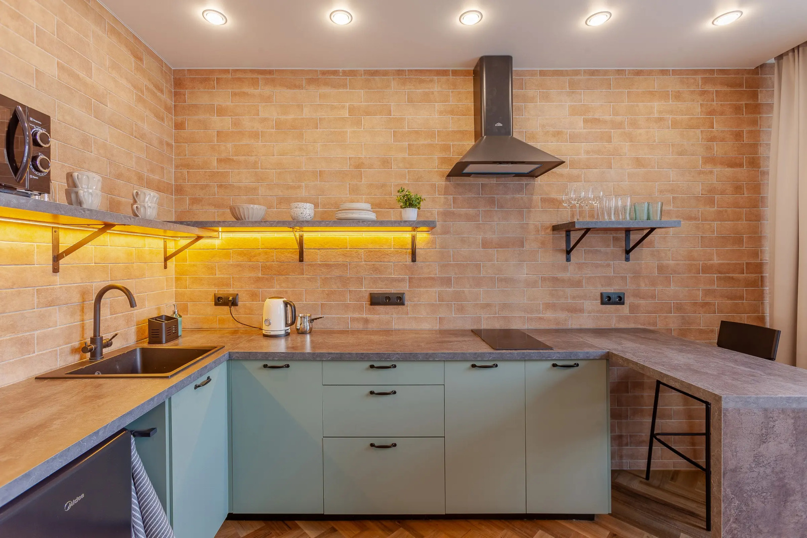 Квартира Aparts Pro+ Студия Восьмое Небо в ЖК Паново Парк