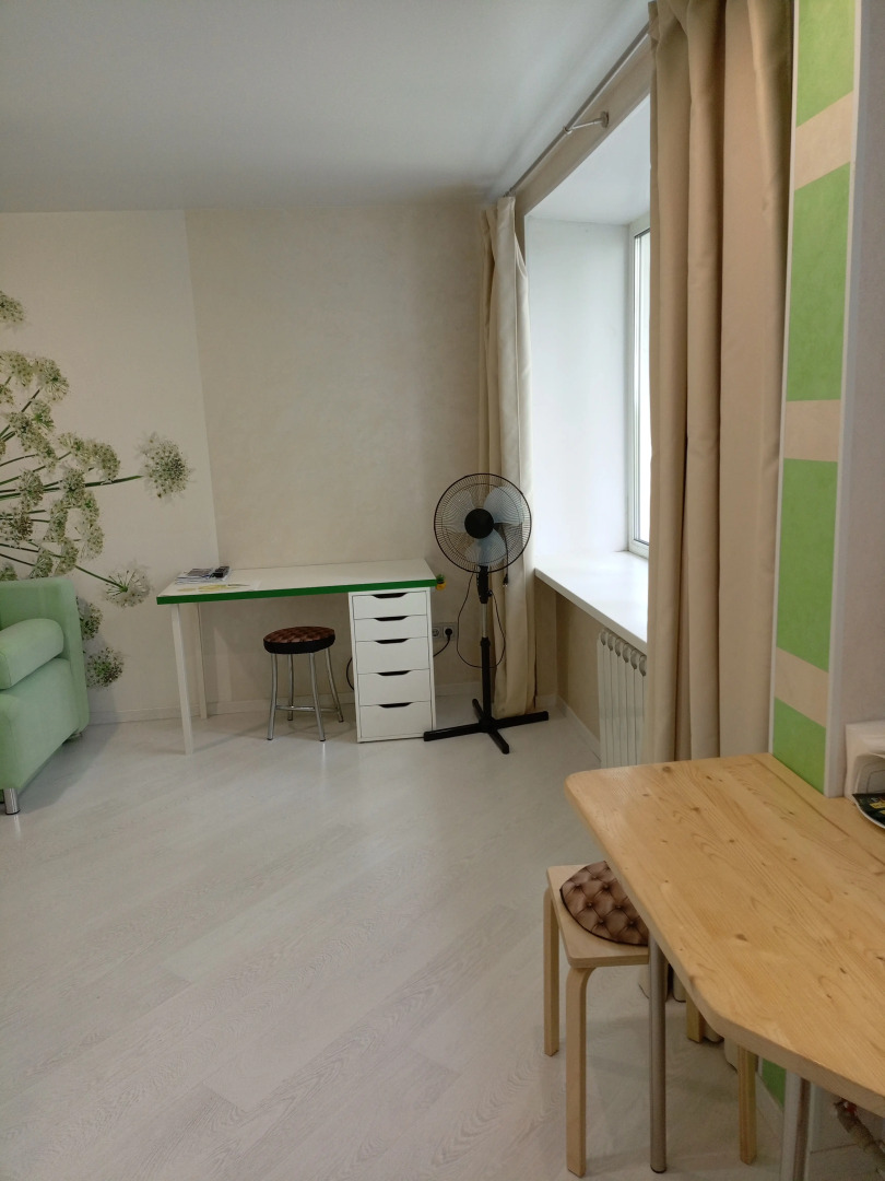 Квартира Студия с видом на слияние Оки и Волги