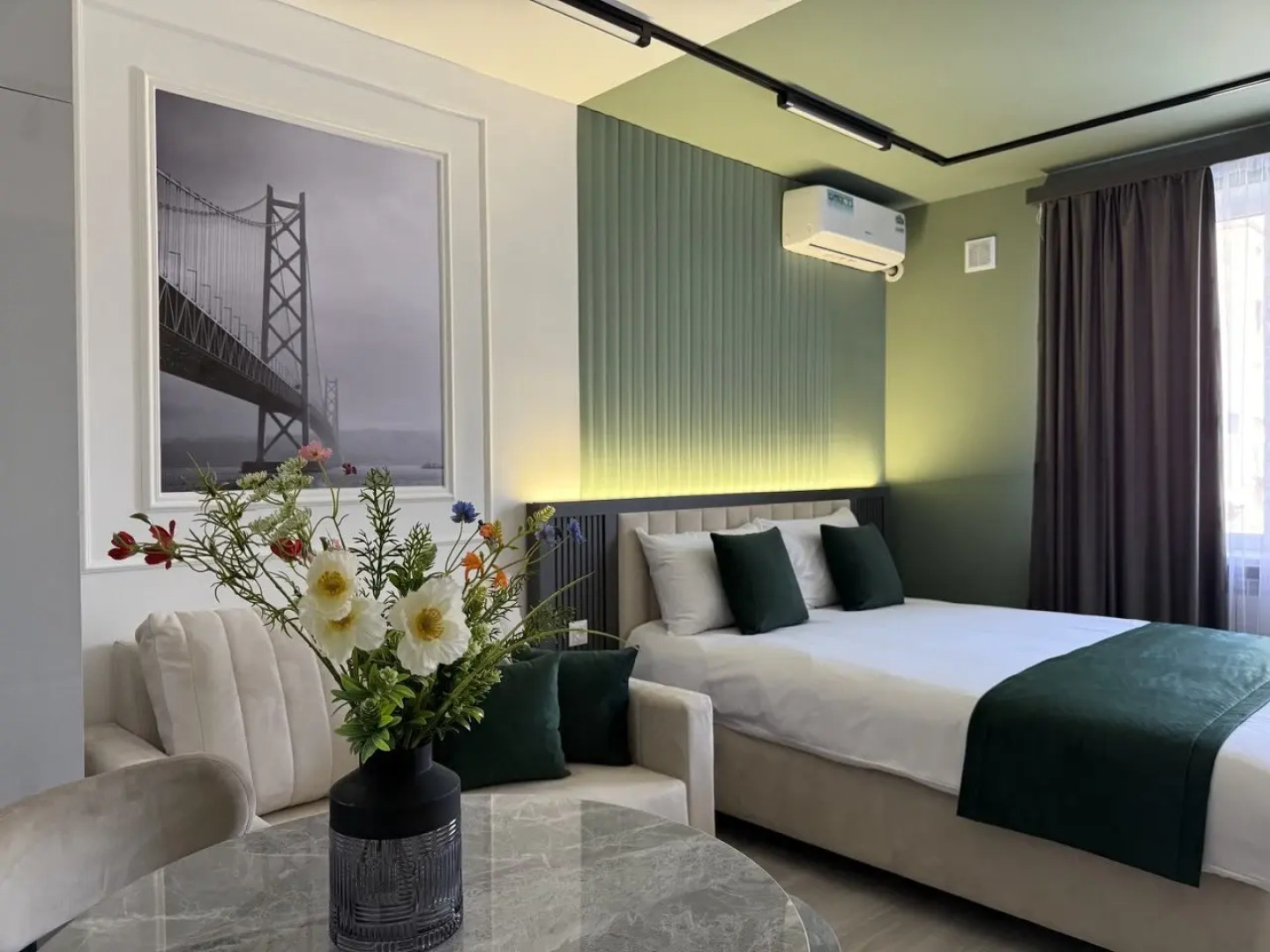 Апартаменты Stylish studio next to Malibu pk