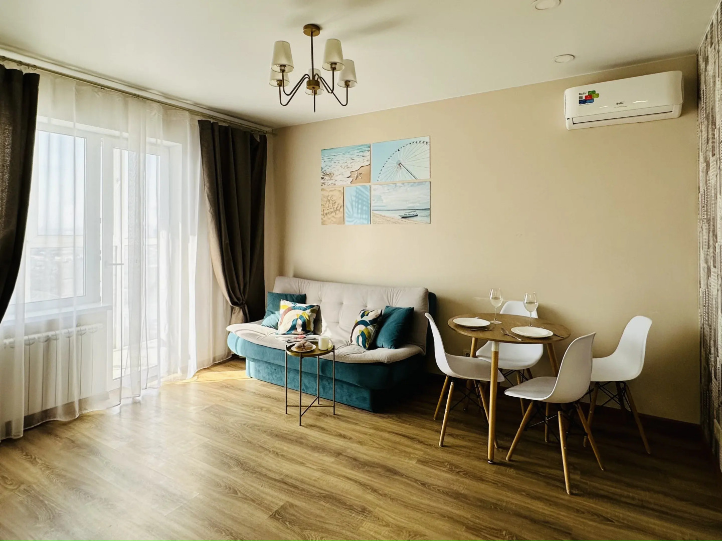 Квартира Дизайнерская Квартира в центре города с красивым видом