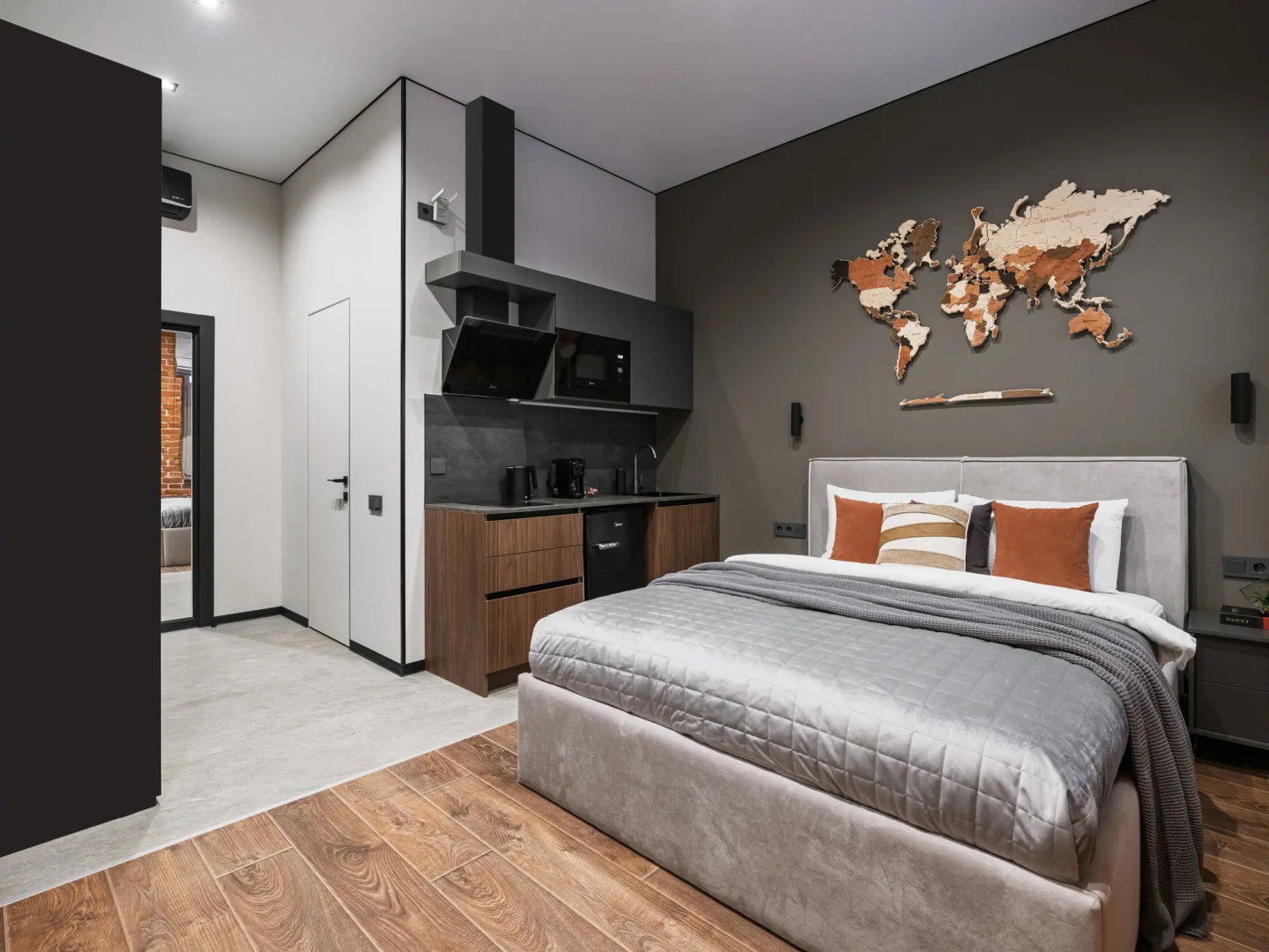 Квартира GM Apartments Стильная Лофт 3 у Кремля