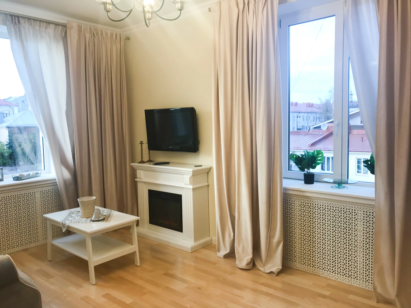 Апартаменты двухкомнатные на берегу залива