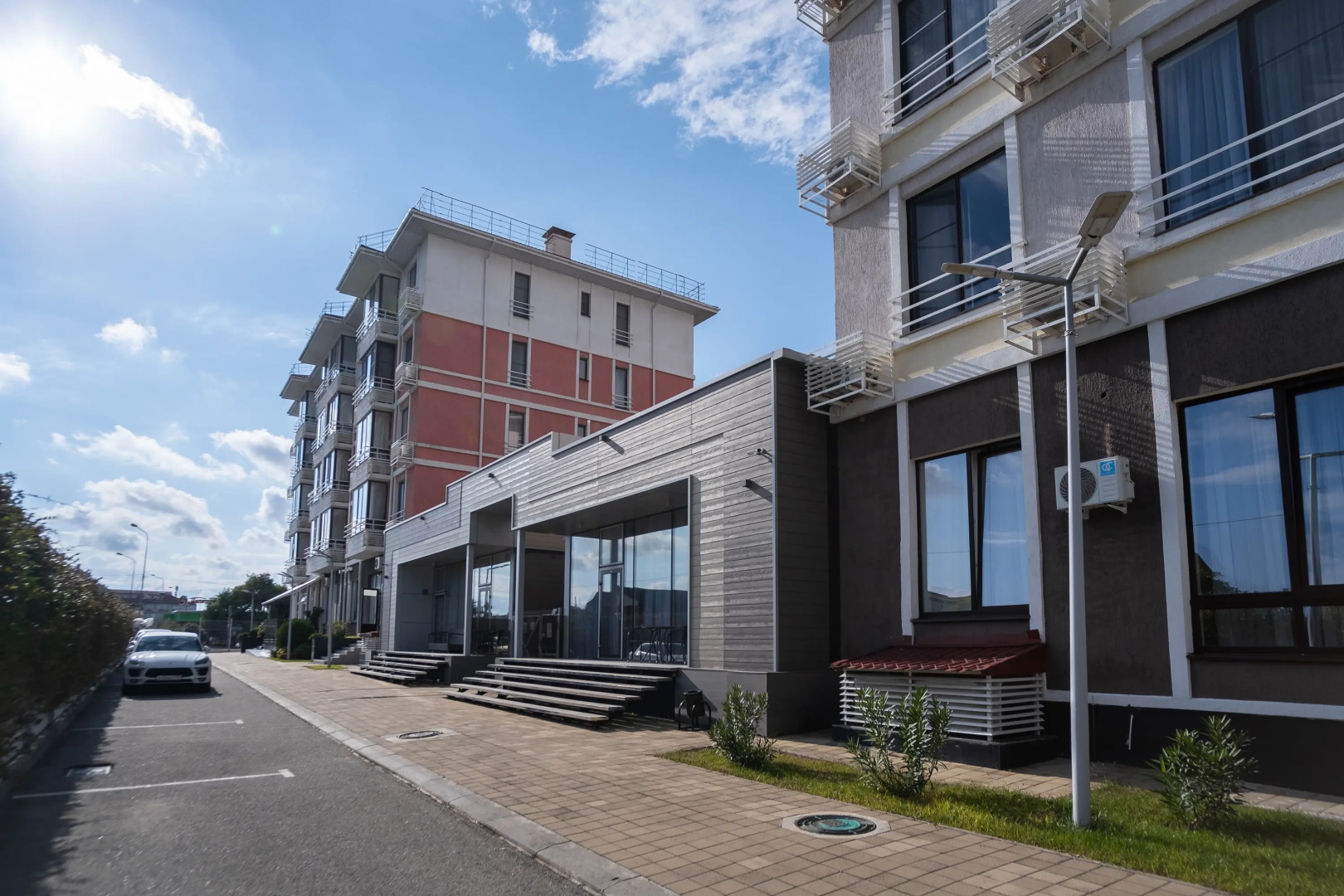 Апартаменты Red Apartments Си Сайд Прибрежный