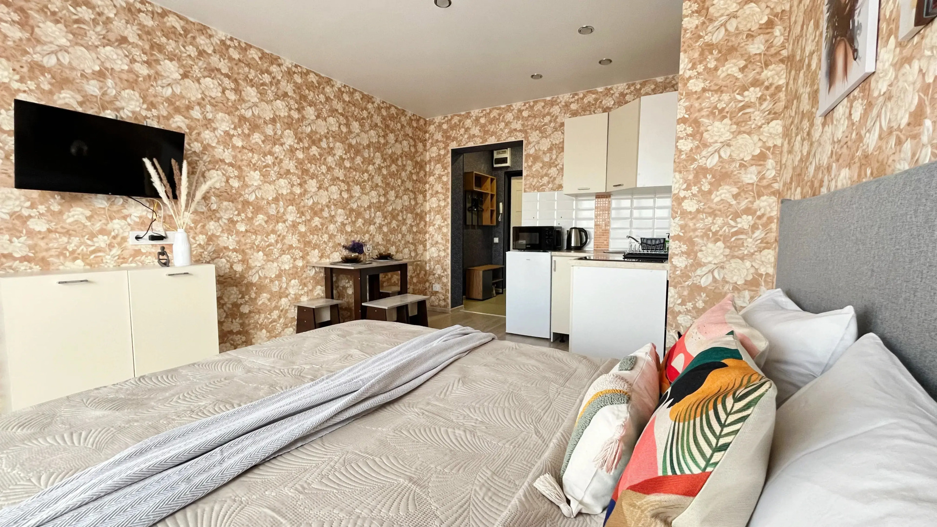 Квартира Студия рядом с Аэропортом на Пискунова