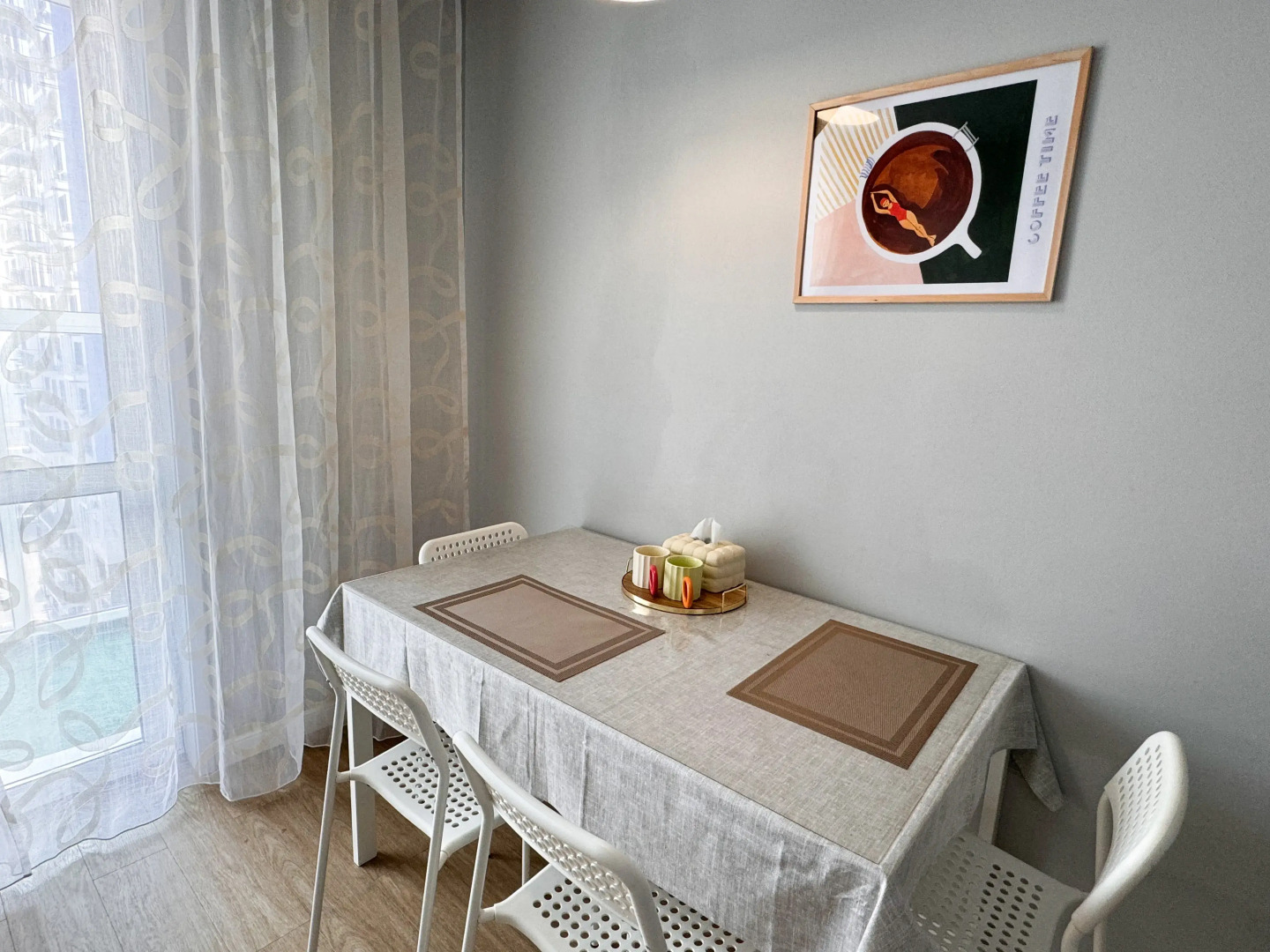 Квартира Душевная видовая квартира в ЖК Петроглиф Парк