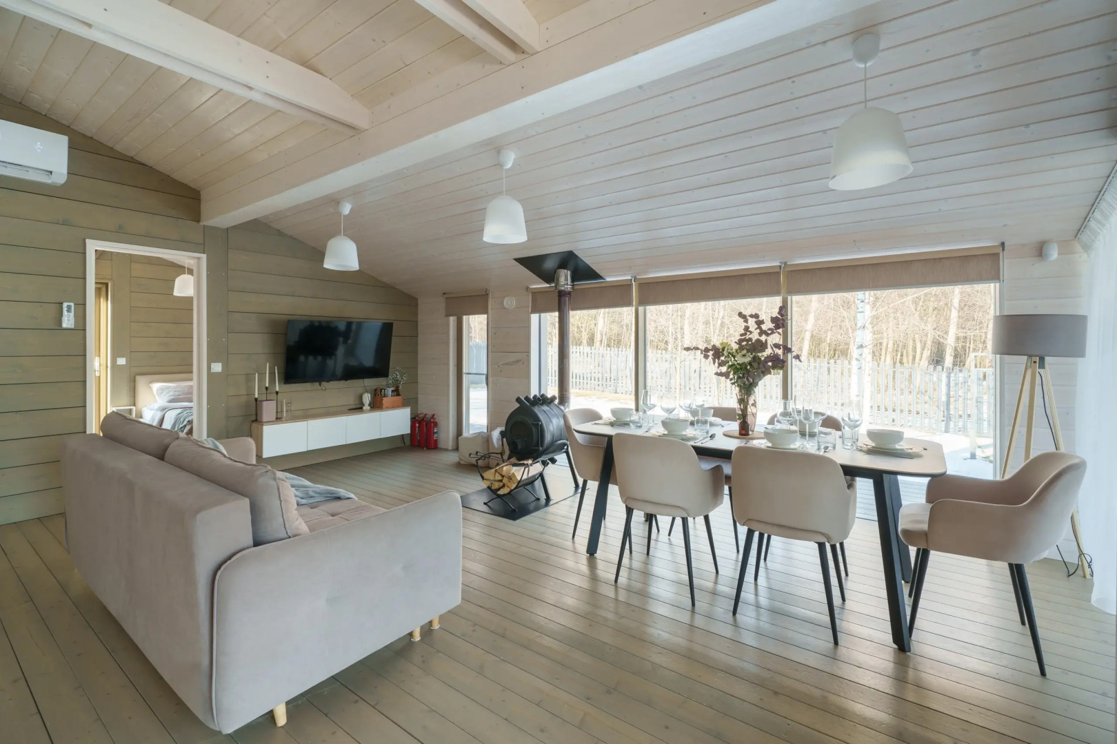 Частный Дом Моя Атмосфера Дубль с Дровяной Печью