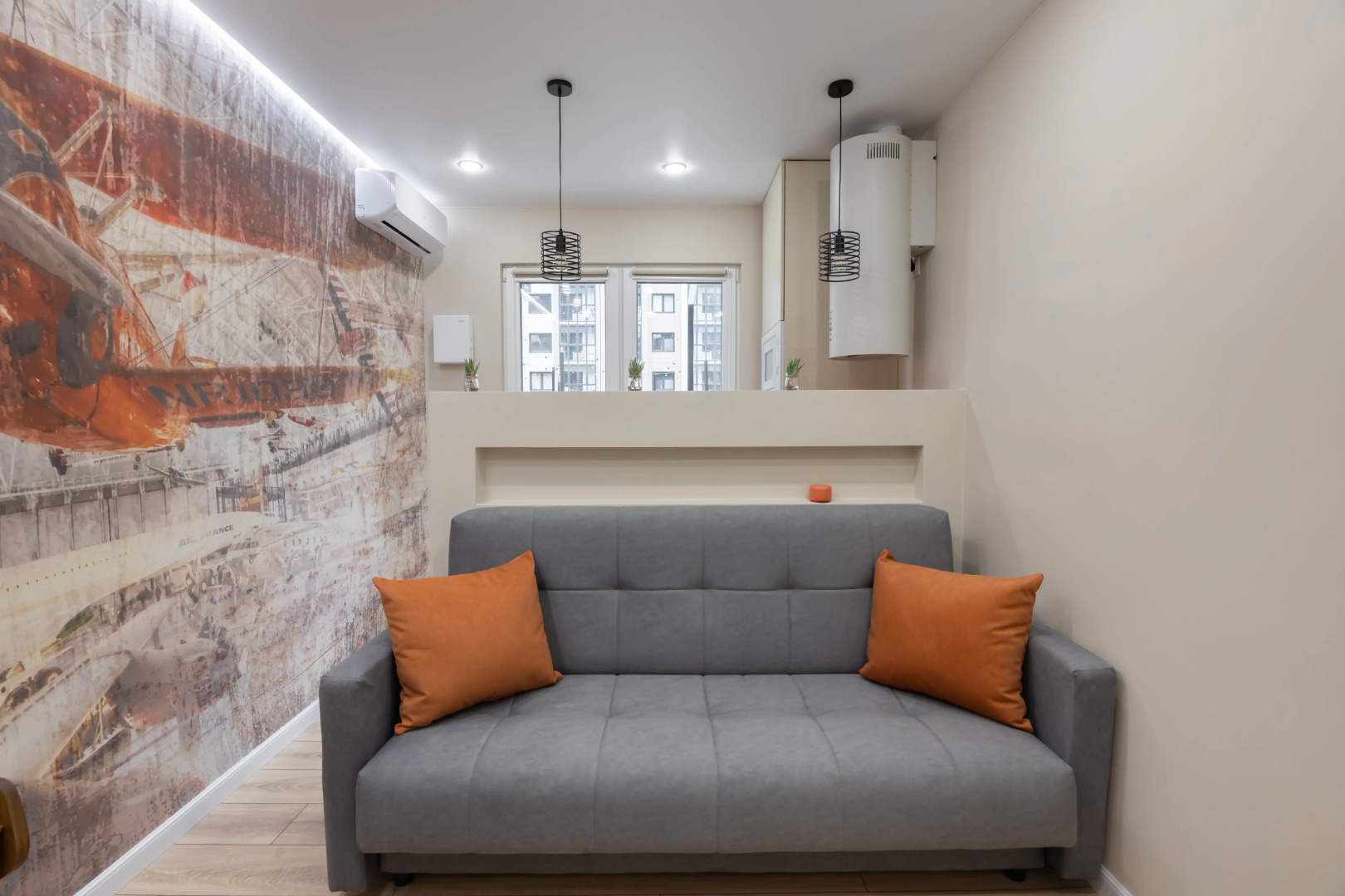 Квартира яркая стильная умная