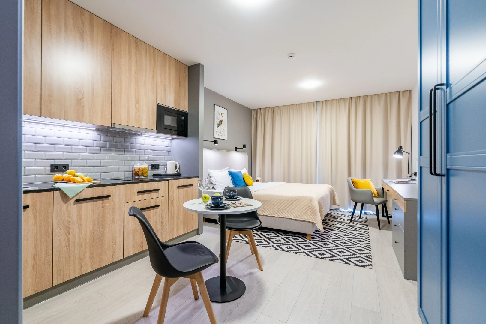 Апартаменты Sova Yard View Beige