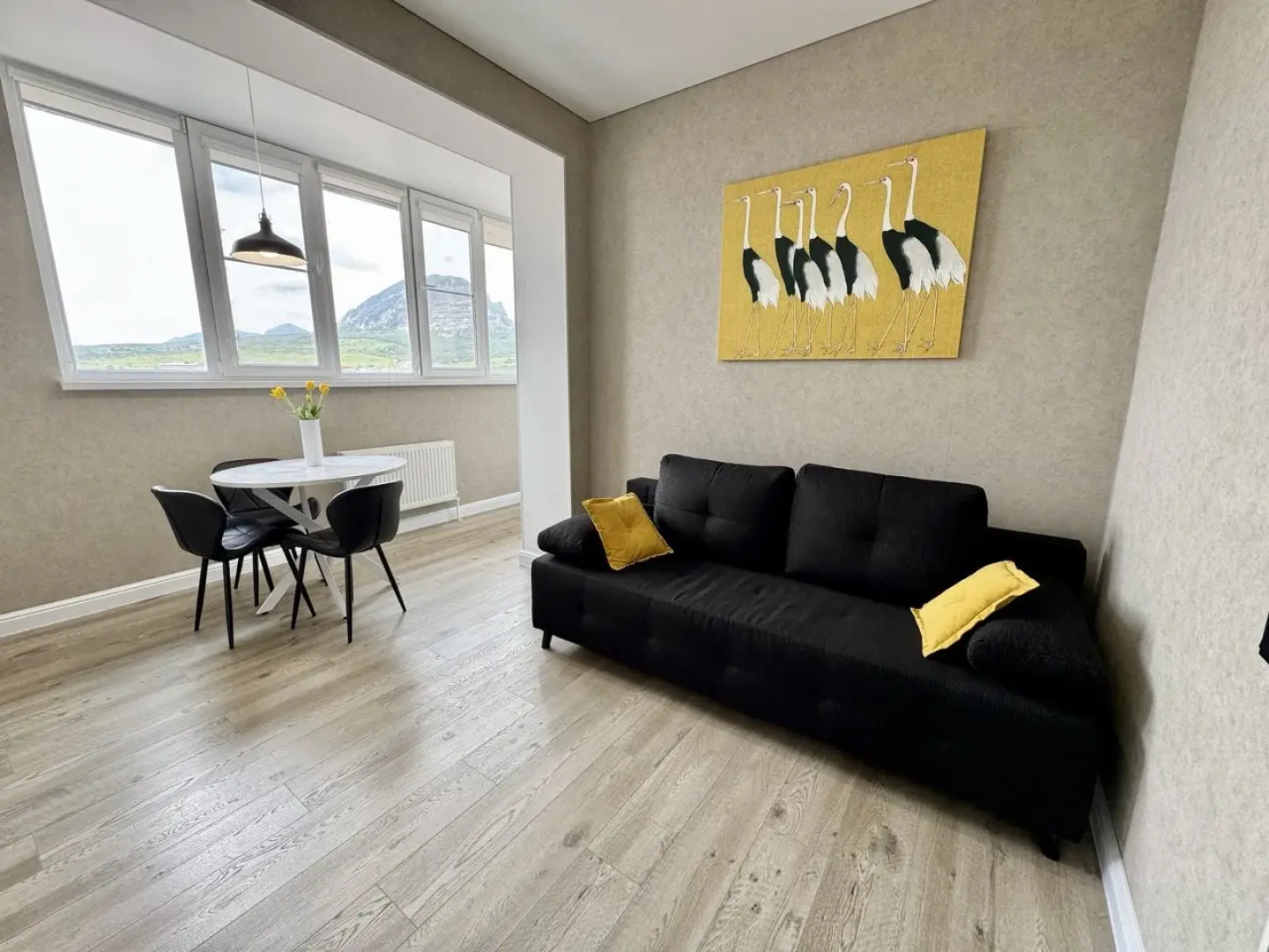 Квартира с видом на горы