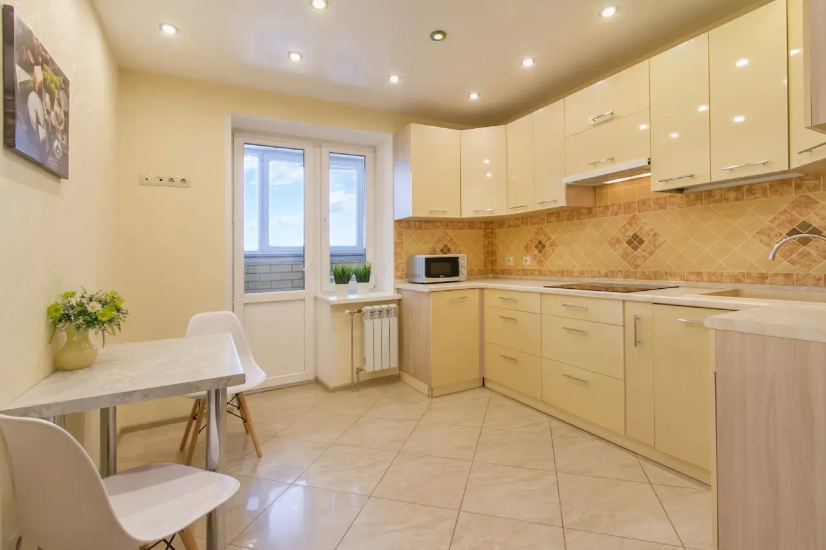 Апартаменты Светлая Квартира с Видом на Город