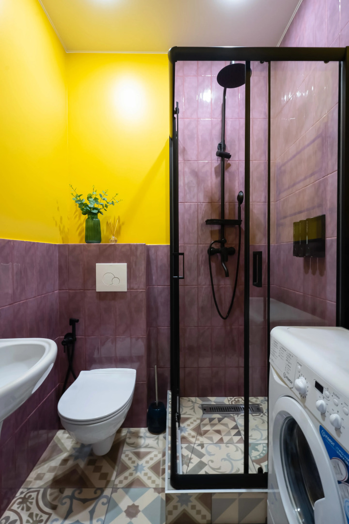 Апартаменты Savina у Моря 1 лиловая студия