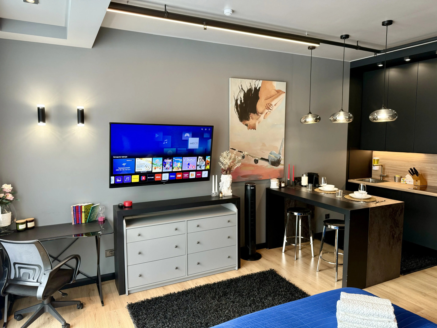 Апартаменты в центре Москвы с шикарным видом