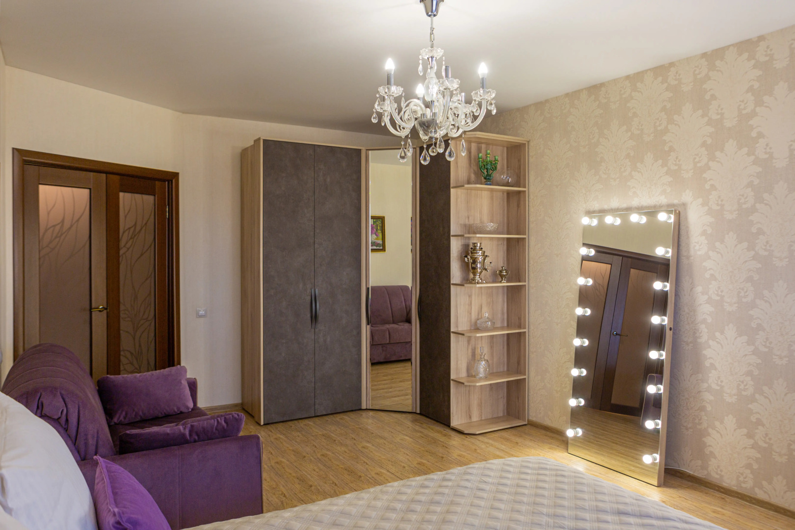 Квартира  "Зеркальная" с самоваром в центре Тулы