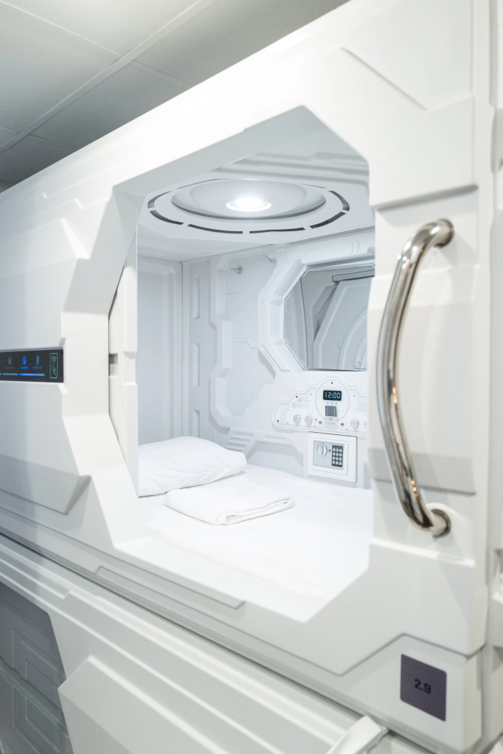 Отель капсульный Timelapse