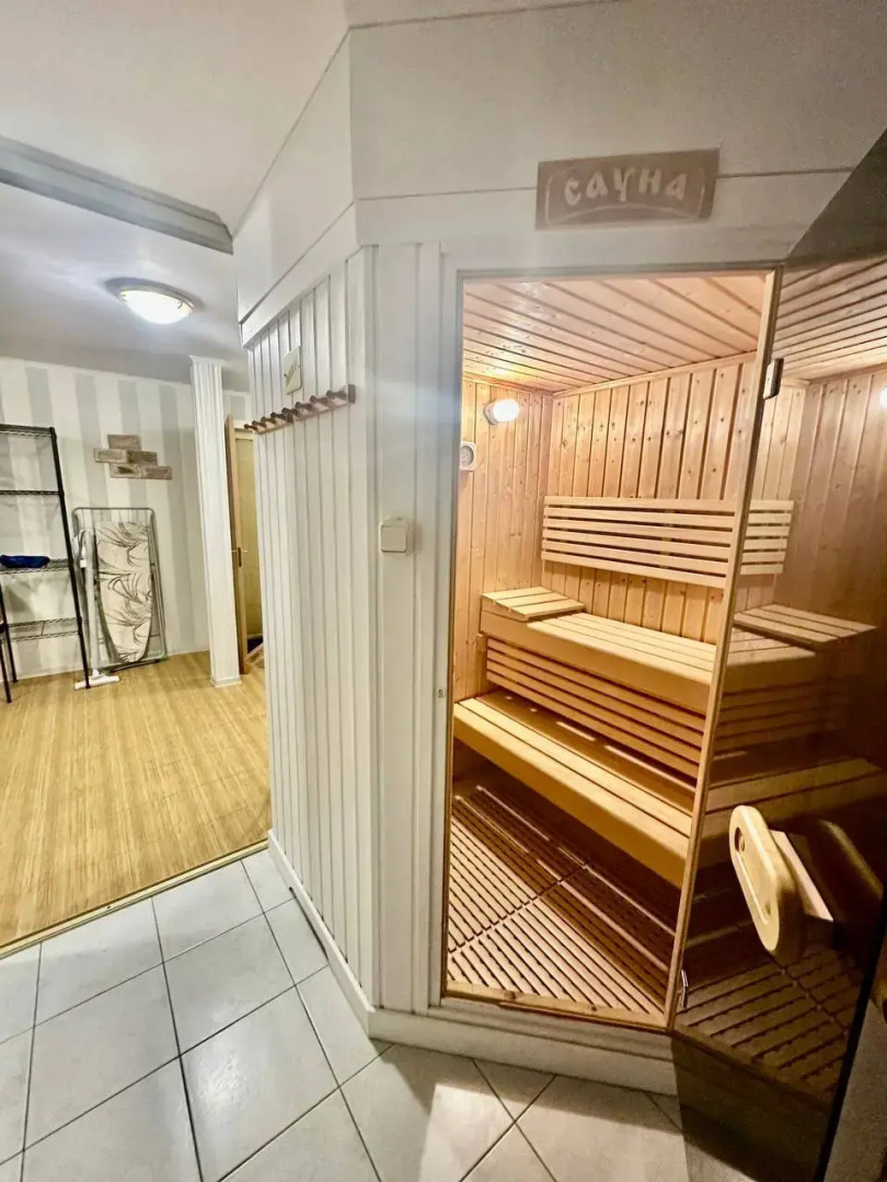 Апартаменты у моря с сауной