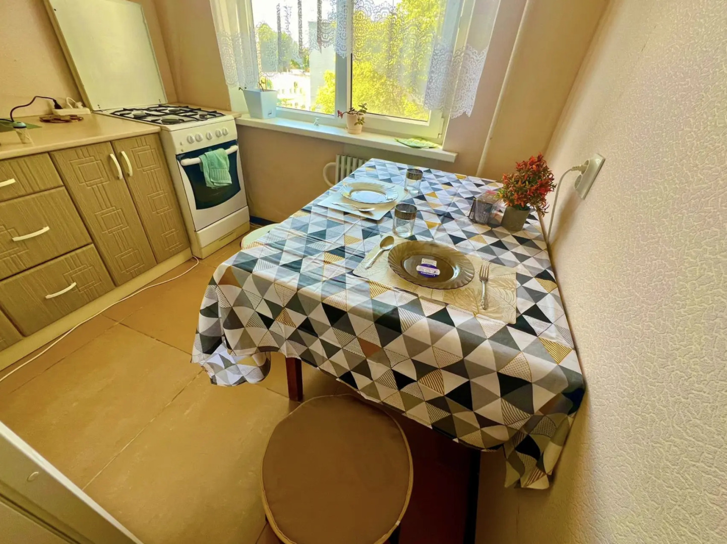 Апартаменты 2-комнатная в Центре