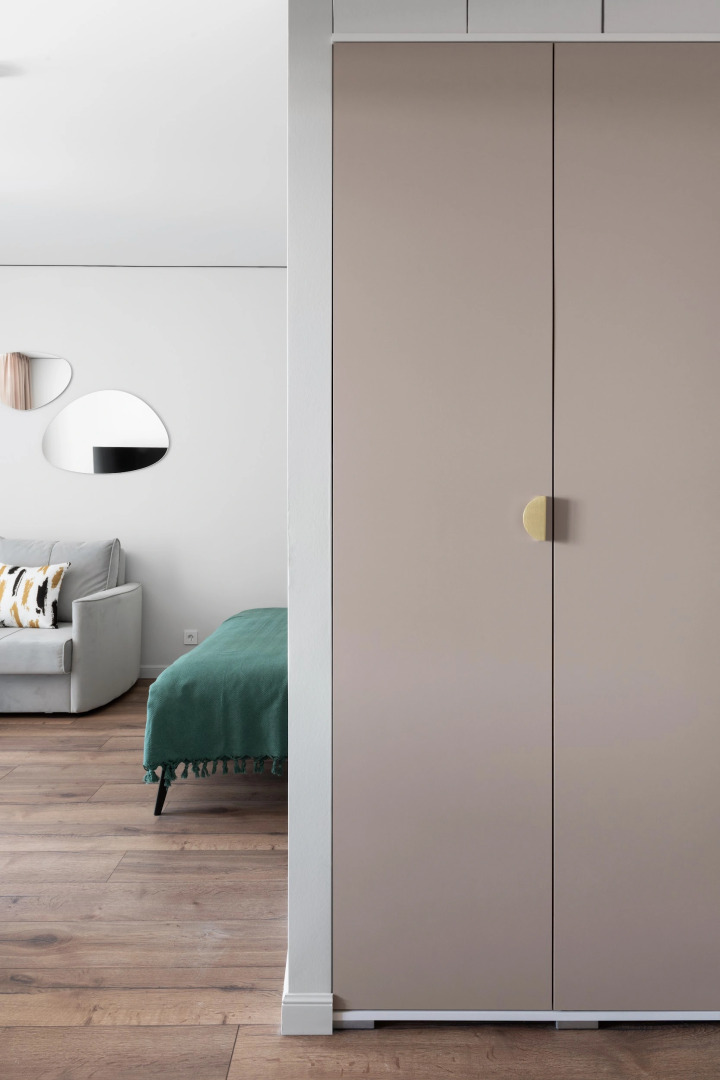 Апартаменты Fox Homes 1к. квартира с современным дизайном на Левом берегу Дона