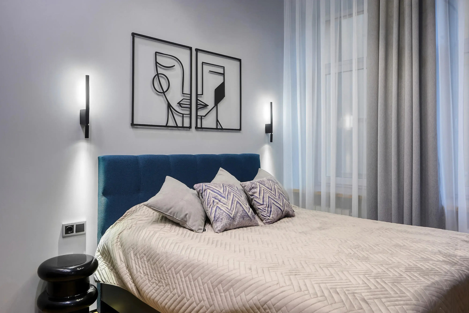 Апартаменты на Кузнецком мосту Blue