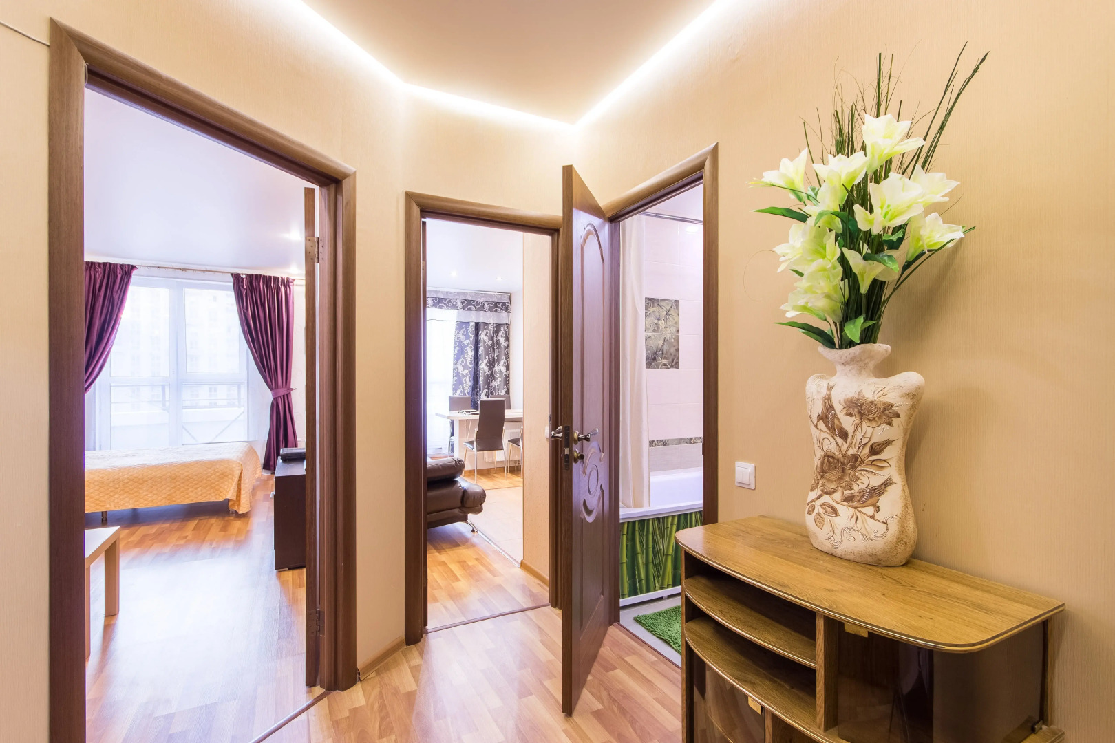 Апартаменты вместительные в центре До 6 гостей Документы для отчётности