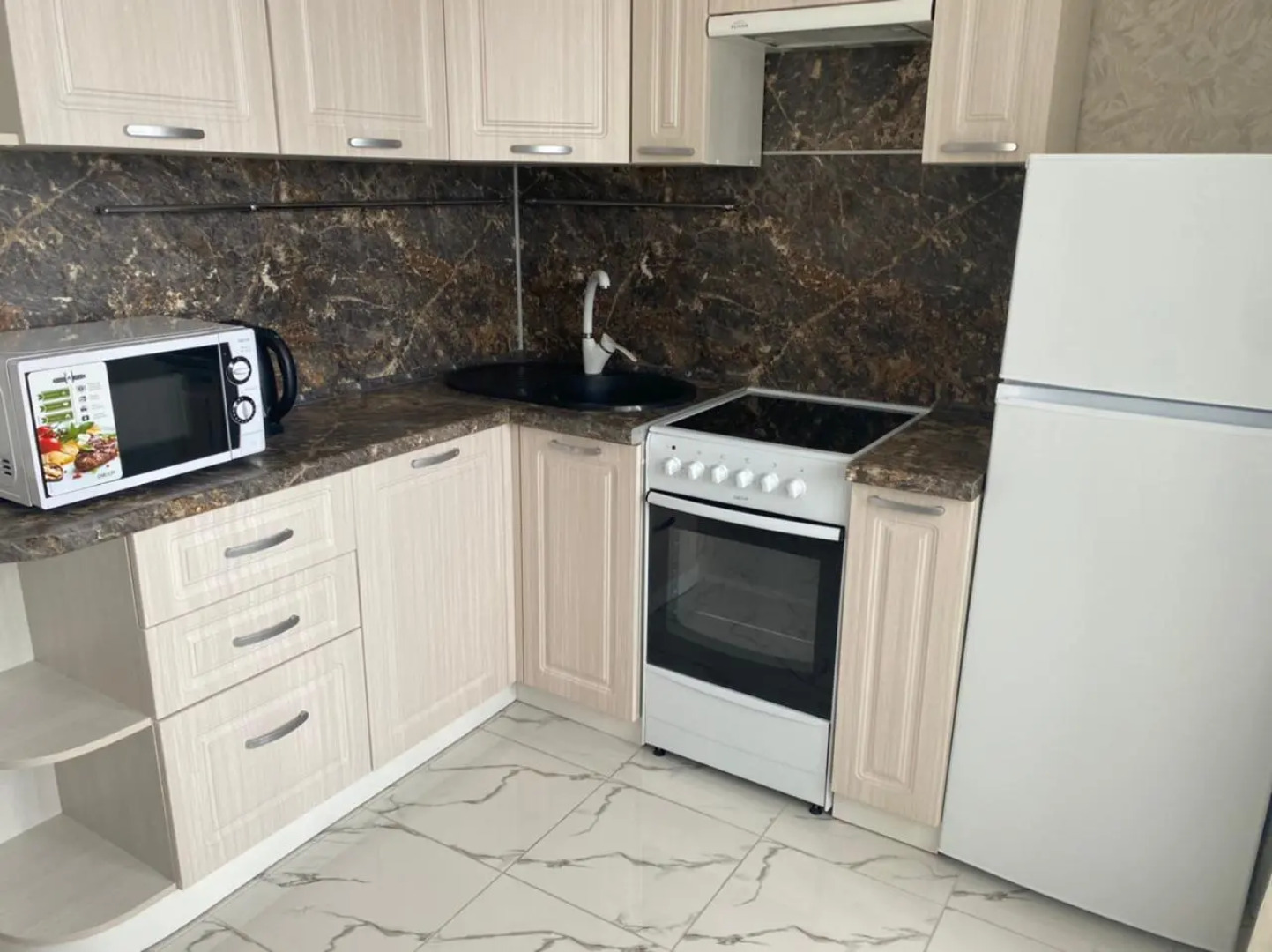 Апартаменты Однокомнатная Евро в новом районе