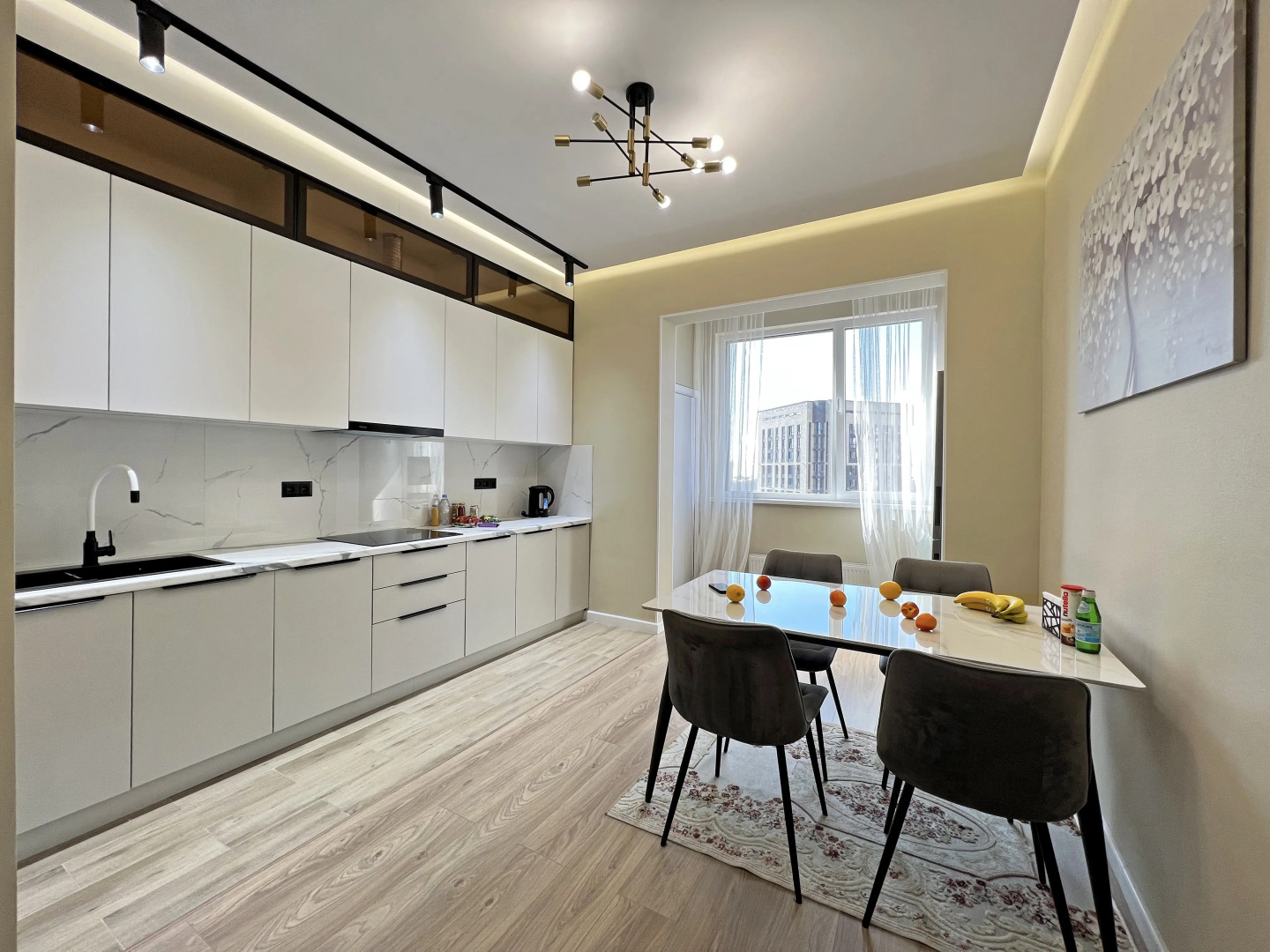 Апартаменты Стильные с видом и дизайнерским ремонтом