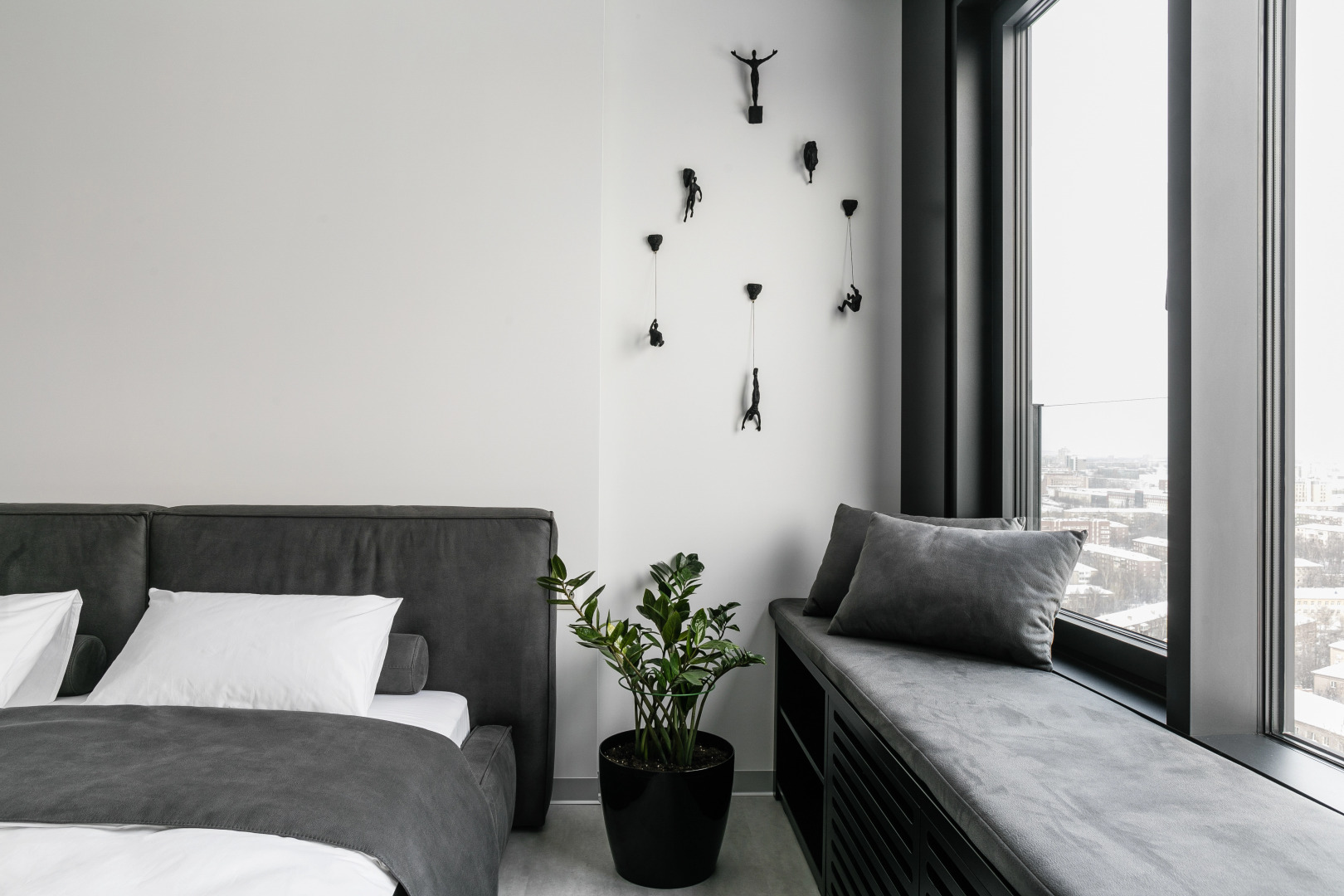 Апартаменты Loca Republic на 20 Этаже с Панорамным Видом