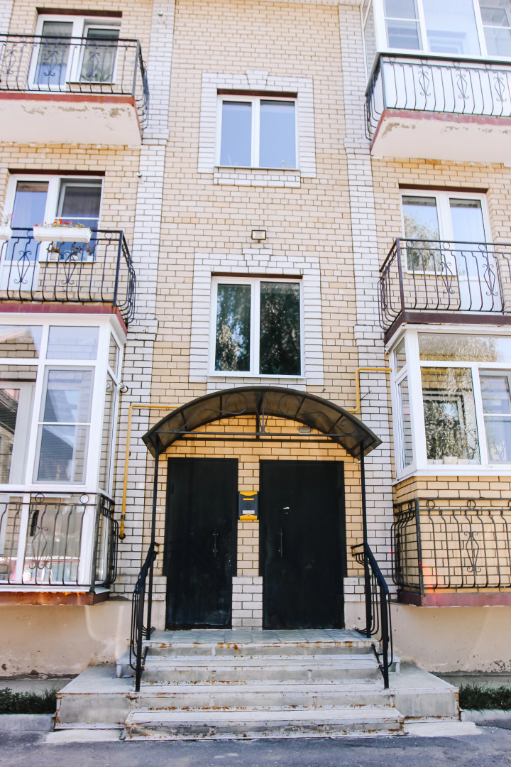 Апартаменты в центре с видом на пруд