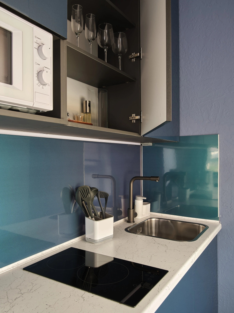 Апартаменты Уютная новая студия у метро Спартак